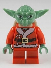 LEGO STAR WARS FIGURKA SANTA YODA