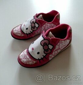 Hello Kitty Obrázkové Boty Botasky Tenisky vel. 31