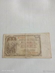 Bankovka 100 korun - 1