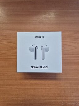 Samsung Galaxy Buds3 - nové, CZ distribuce, záruka, doklad