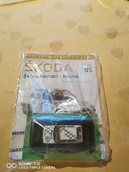 Model škoda favorit - racing