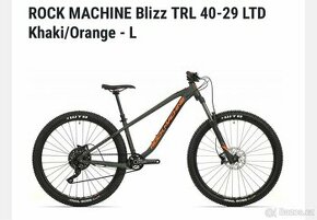 Prodám horské kolo ROCK MACHINE Blizz TRL 40-29 LTD - vel. L