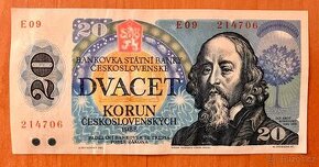 20 Kčs 1988 - 1