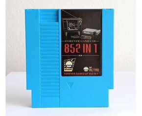 Cartridge 852 her na NINTENDO NES (Aladdin, Conan)... - 1