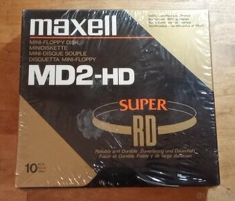 Maxell diskety MD2-HD 5.25" FLOPPY DISK originál balení