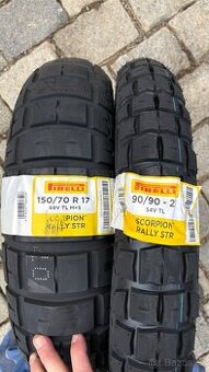 motopneu Pirelli STR 90/90-21 a 150/70r17