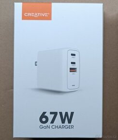 USB nabíječka CREATIVE LABS Creative 67W