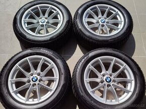 Zánovní ALU kola BMW 16" 5x112 ET22 pneu 205/60/16 96H