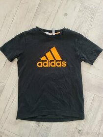 Černé tričko Adidas 140