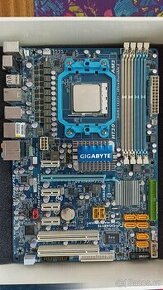 Gigabyte MA770T-UD3P(AM3) + AMD Phenom II X4 810 + 12GB DDR3