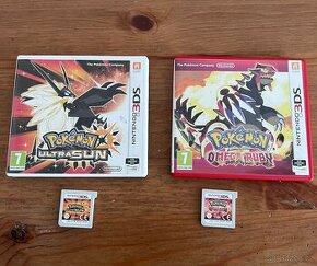 Pokémon Ultra Sun + Omega Ruby 3DS