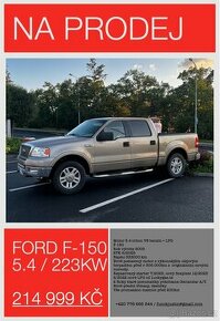 FORD F150 Lariat 5.4i + LPG PO GO MOTORU