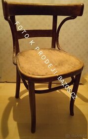 THONET židle 1ks , cca 100 let - 1