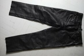 NAZRAN - kožené kalhoty ORIGINAL zánovní
