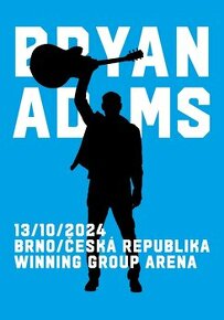 BRNO 13.10., BRYAN ADAMS - 2x vstupenka