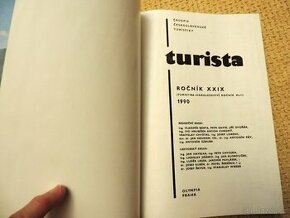 měsíčník Turista na cestu, svázaný ročník 1990 - 1