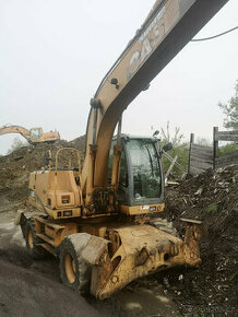 Kolový otočný bagr CASE WX 210 rypadlo Liebherr - 1