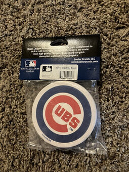 sada 8ks - kulatých podtácků Chicago Cubs MLB retro baseball - 1