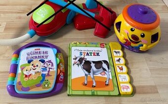 Set Hraček - Fisher Price - Teddies - Mluvící - vše za 299,-