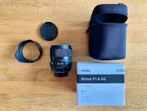 Sigma 35 mm f/1,4 DG pro Nikon