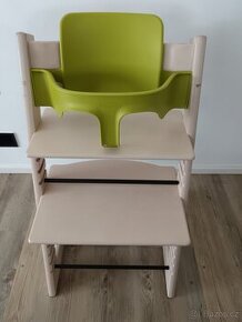 STOKKE židle Tripp Trapp+baby set+povlak