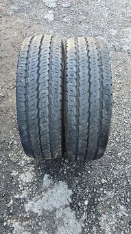 Prodám 2x letní téměř nové pneu Continental 225/75 R16C