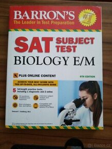 SAT biologická kniha v angličtině/ SAT biology english