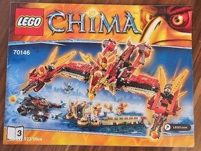 Lego Chima 70146 Létajíci ohnivý chrám FÉNIX - 1