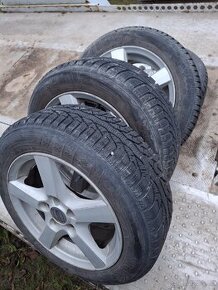 Prodám zimní Alu VW/Seat/Škoda 185/60r15 - 1