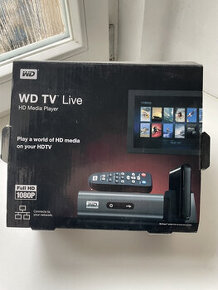 Western Digital WD TV Live Media přehrávač.Nepoužívaný.