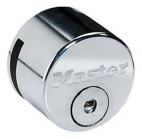 Motocykl Chromovaný MASTER LOCK Zámek kotoučové brzdy - 1