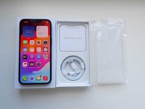 APPLE iPhone 14 256GB Black - ZÁRUKA - TOP STAV