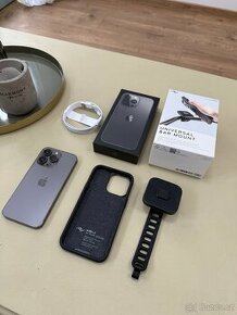 Apple iPhone 13 Pro 128 GB + kryt Peak Design + fixed sklo