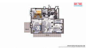 Prodej bytu se zahrádkou 3+kk, 75 m², 2km od Rokycan - 1