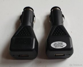 2x universální USB autonabíječka 1A funkční - 1