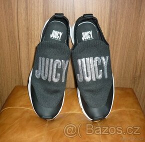 Černé dámské ponožkové boty Juicy Couture - 1