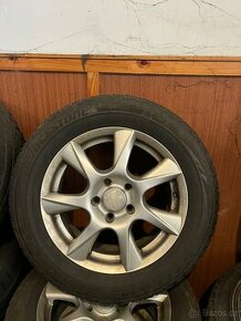 5x112-16”ET50 touran vw,205-60-16” BRIDGESTONE,5mm zimní - 1