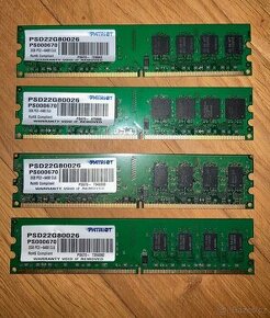 8GB RAM DDR2, 800MHz