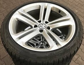 Sada originál VW 9x19" ET33 5x112x57 a Bridgestone - 1