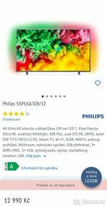 Televize Philips 55PUS6703 Ambilight