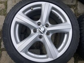 Alu kola RIAL 17" 5x112 zimní CONTINENTAL 225/45R17 WV ŠKODA