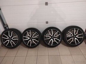 Prodám ALU kola 215/40/R17 letní 5x100 moc pěkná