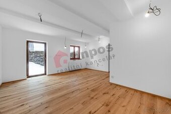 Prodej apartmánu č. 2 - 2kk, 45 m2 + 16 m2 terasa - projekt  - 1