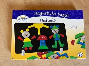 Magnetické puzzle Medvědi