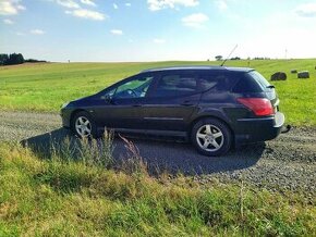 Peugeot 407 sw 2005, benzín, tažné, platná STK, dálniční z.