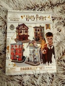 3D puzzle Harry Potter Diagon Alley. Nové, pouze otevřené. - 1