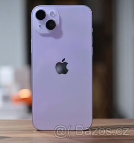 ZÁNOVNÍ.  IPHONE 14 / 128 GB. PURPLE. ZÁRUKA. BATERIE 100%