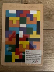 Dřevěné puzzle/hlavolam