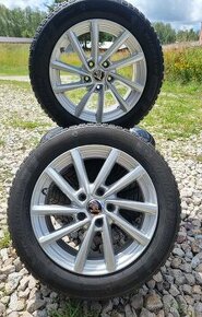 Zimní sada 16" 5x112 pneu 205/55/16 VW, Škoda