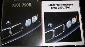 Prospekty BMW 7 E23 E32 733 735 750 X5 E53 4,4